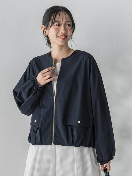 【WEB限定】2WAYサーブルクロス撥水ブルゾン