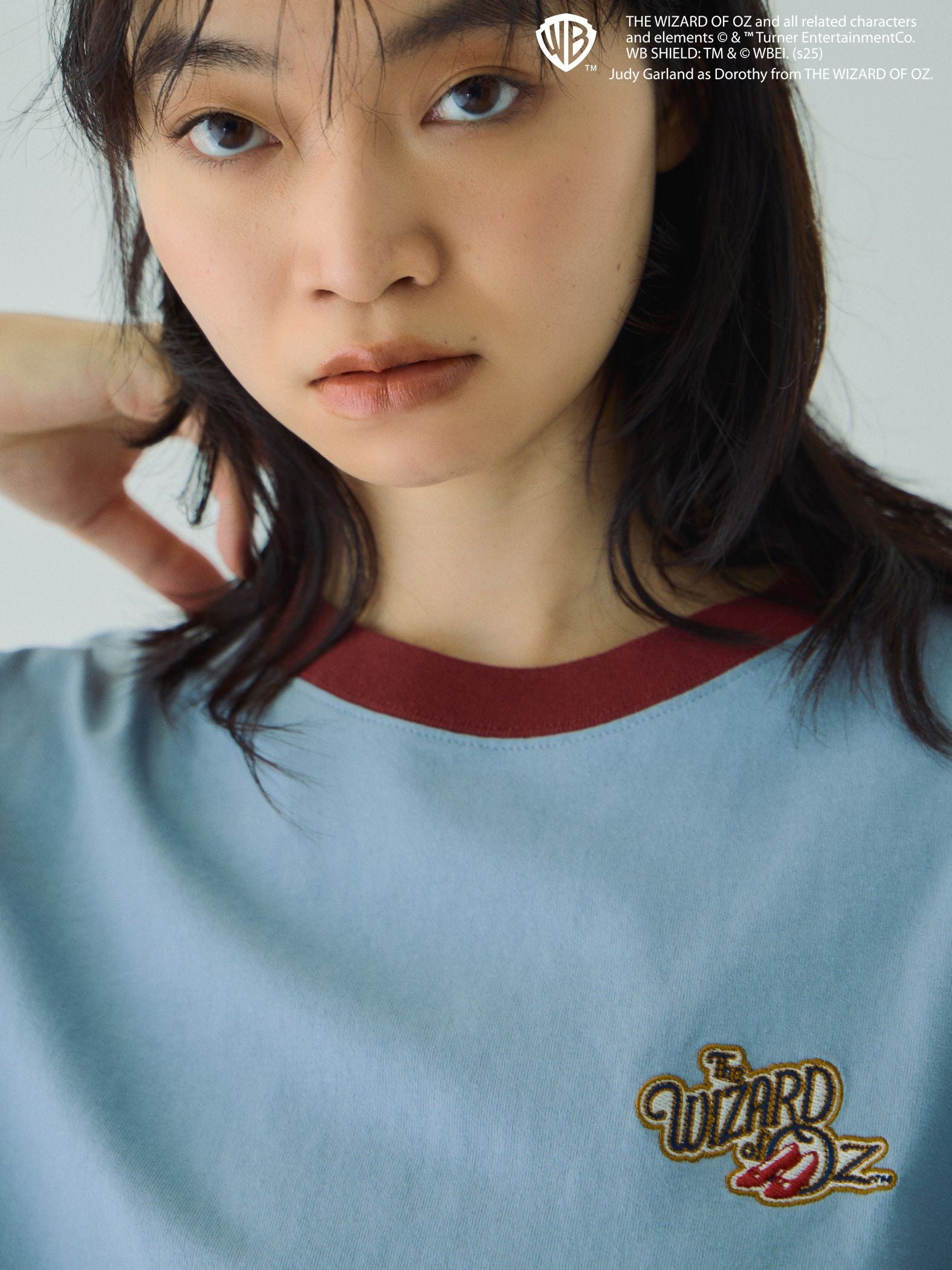 OZTMリンガーバックプリントTシャツ≪洗濯機で洗える≫