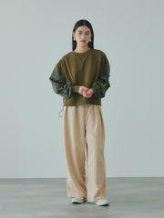 サージ2タックワイドパンツ≪手洗い可能≫