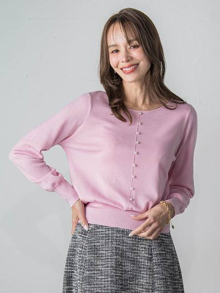 【新色追加】BRISBANE前後2WAYパールニット