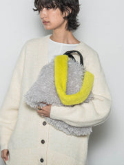 バイカラーエコファートートバッグ　M