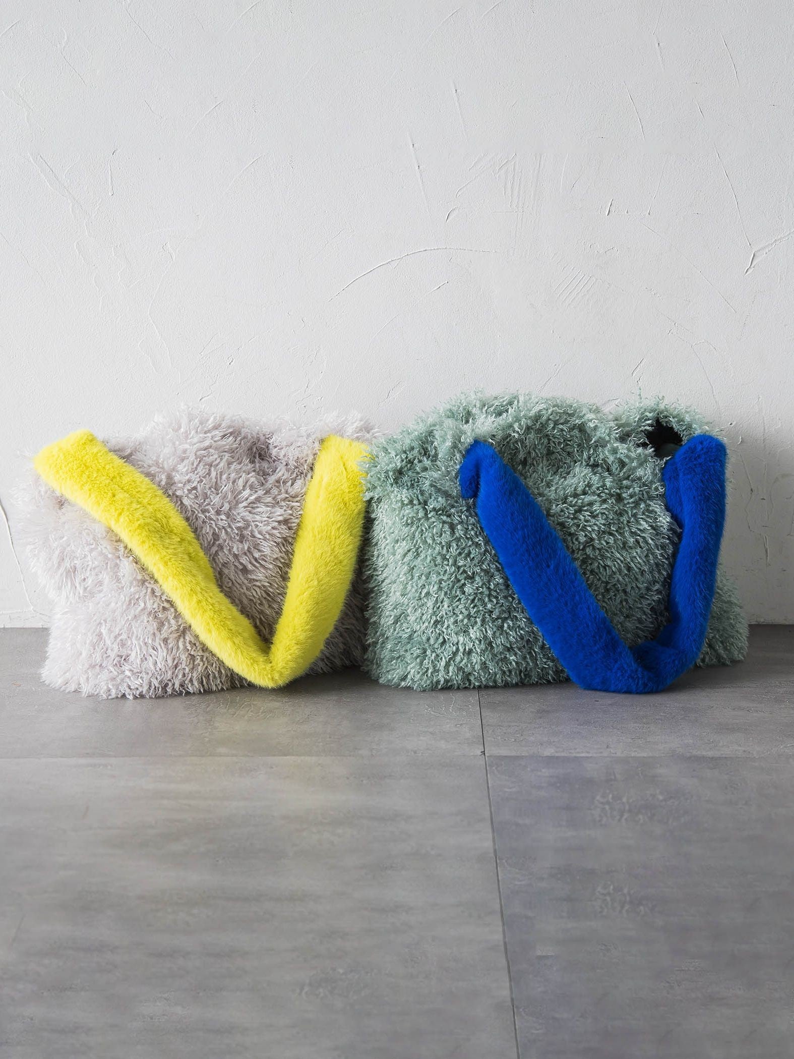 バイカラーエコファートートバッグ　M