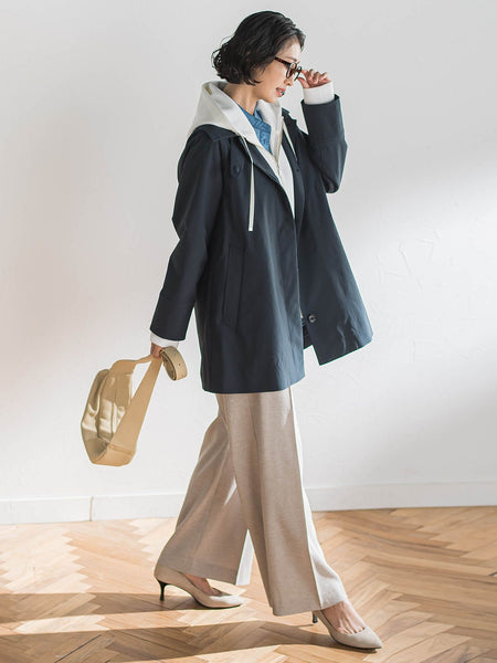 【大きいサイズ】リネンライクオックスパンツ