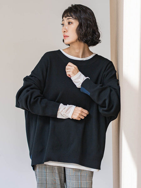 【WEB限定/大きいサイズ】”重ねるだけで格上げ”レイヤードインナー