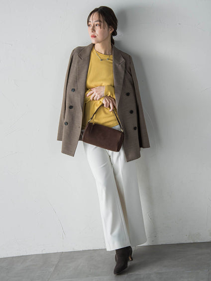 【WEB限定】エレカットベーシックニット