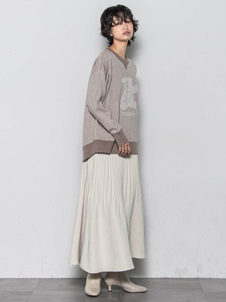 BEARジャカードニット≪手洗い可能≫