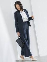 【WEB限定 13号】トリクシオンワイドパンツ≪セットアップ対応/手洗い可能≫