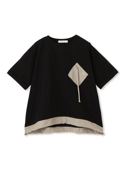 【WEB限定】配色ポケットTシャツ≪洗濯機で洗える≫