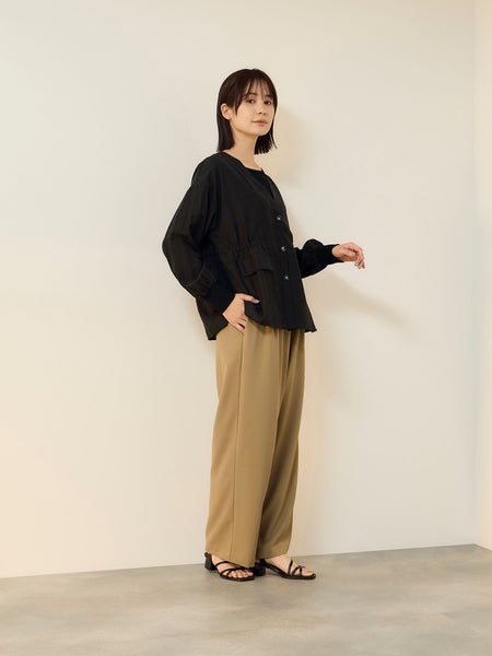 セミシアースラブブラウジングシャツ