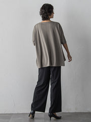 【大きいサイズ/受注会限定】エメラルドフロウジョンカットソー