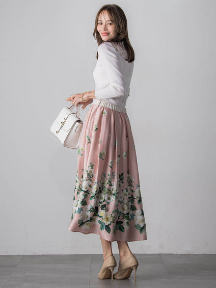 クリスマスローズスカート