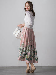 クリスマスローズスカート