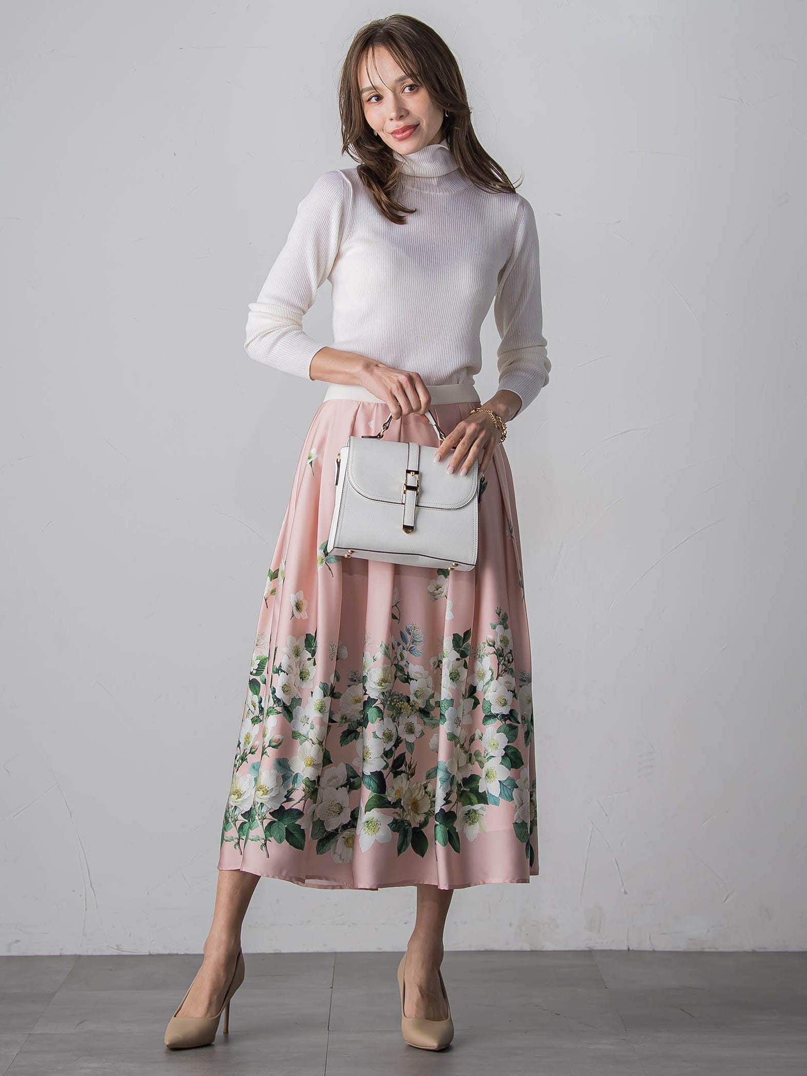 クリスマスローズスカート