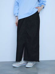 《落ち感◎》10OZデニムIラインスカート