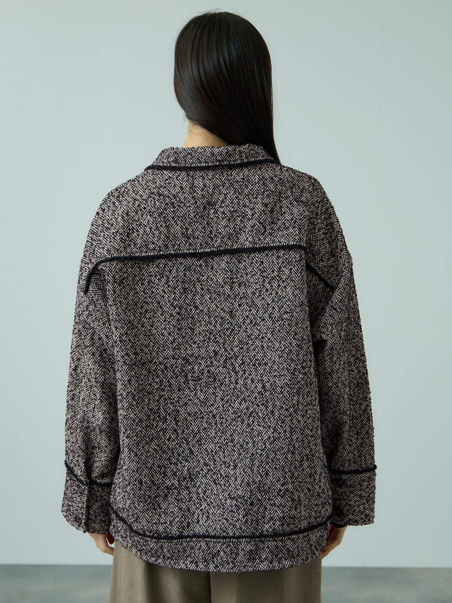 MIXツィードCPOジャケット