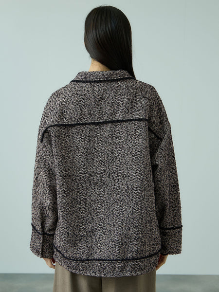 MIXツィードCPOジャケット