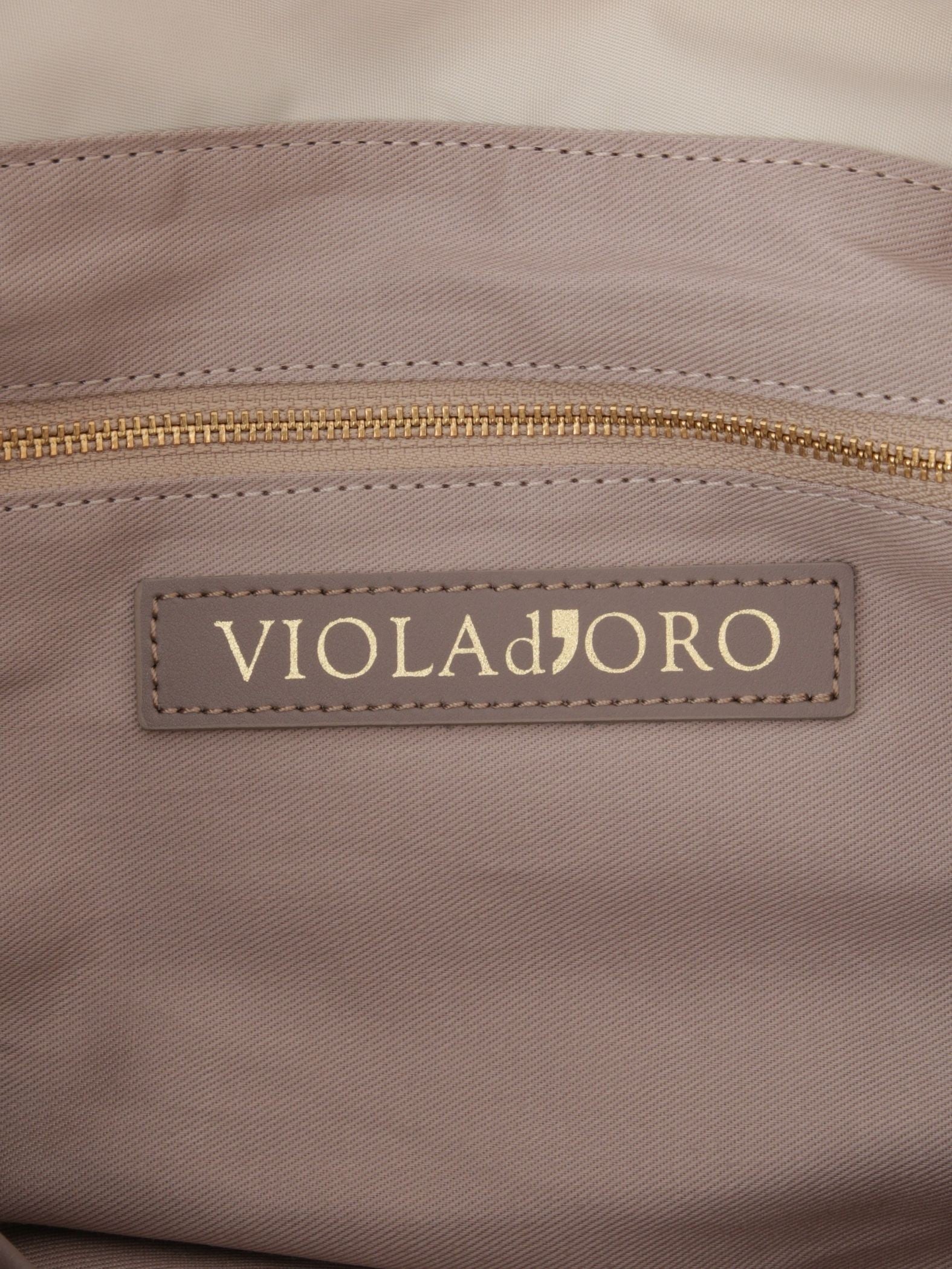 【WEB限定】【VIOLAd'ORO】ノットハンドルナイロントート M BIANCA / V-2250