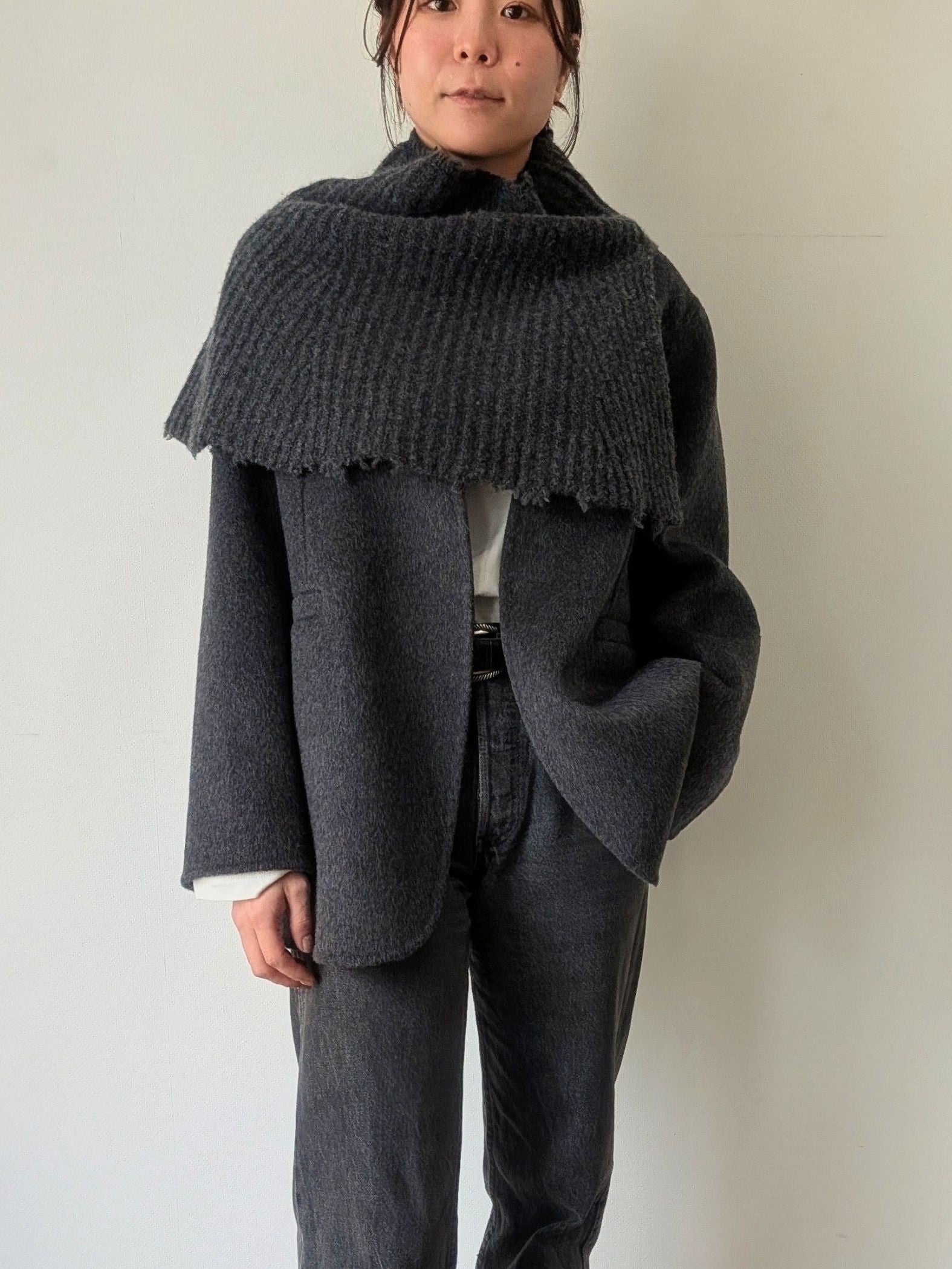 【予約販売】rib neck scarf