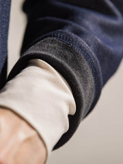 【WEB限定】裏毛布クルーネックプルオーバー≪毛玉防止・ストレッチ≫