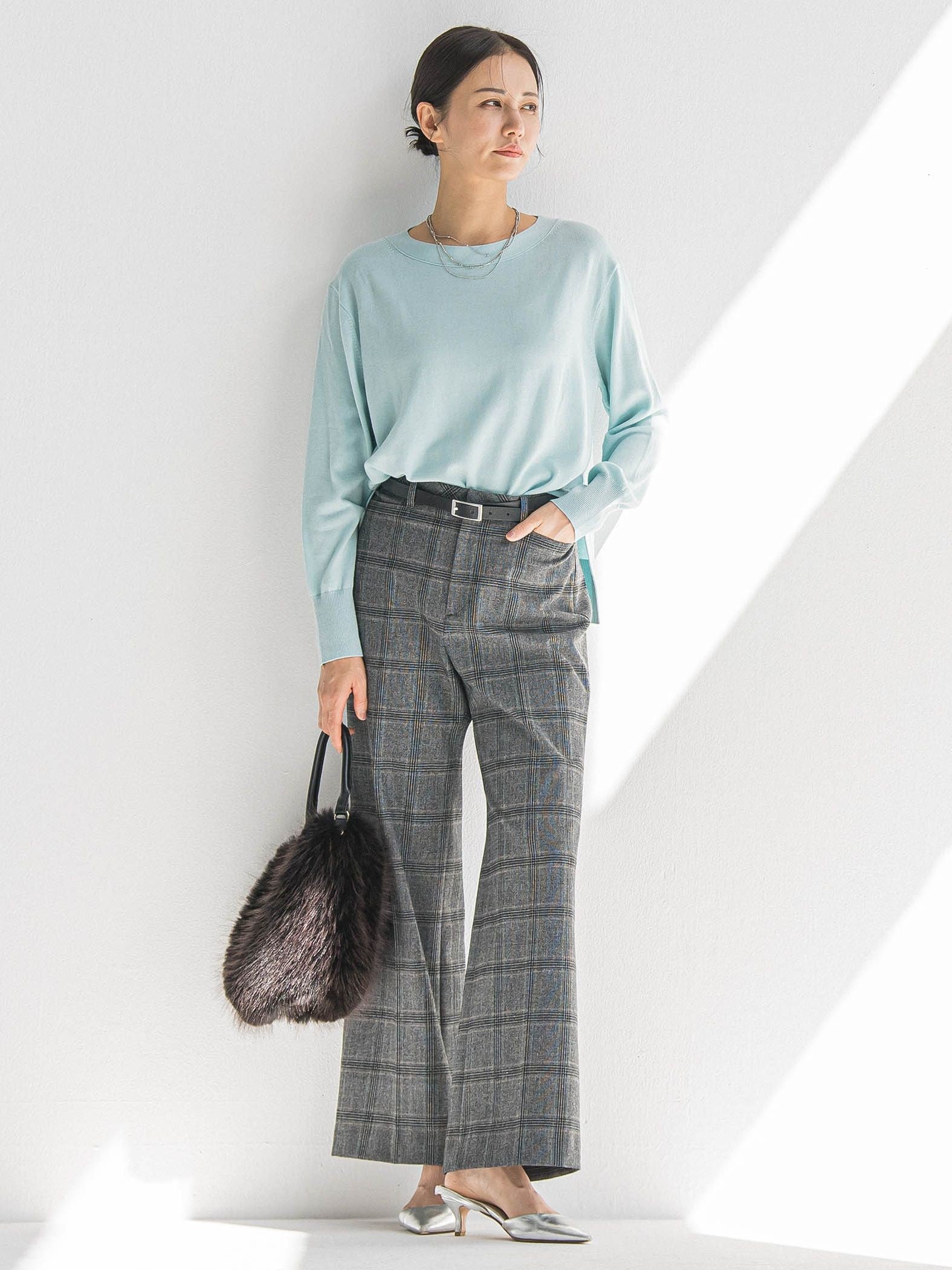 ANGELINAリブスリーブニット≪WEB限定11号/洗える≫