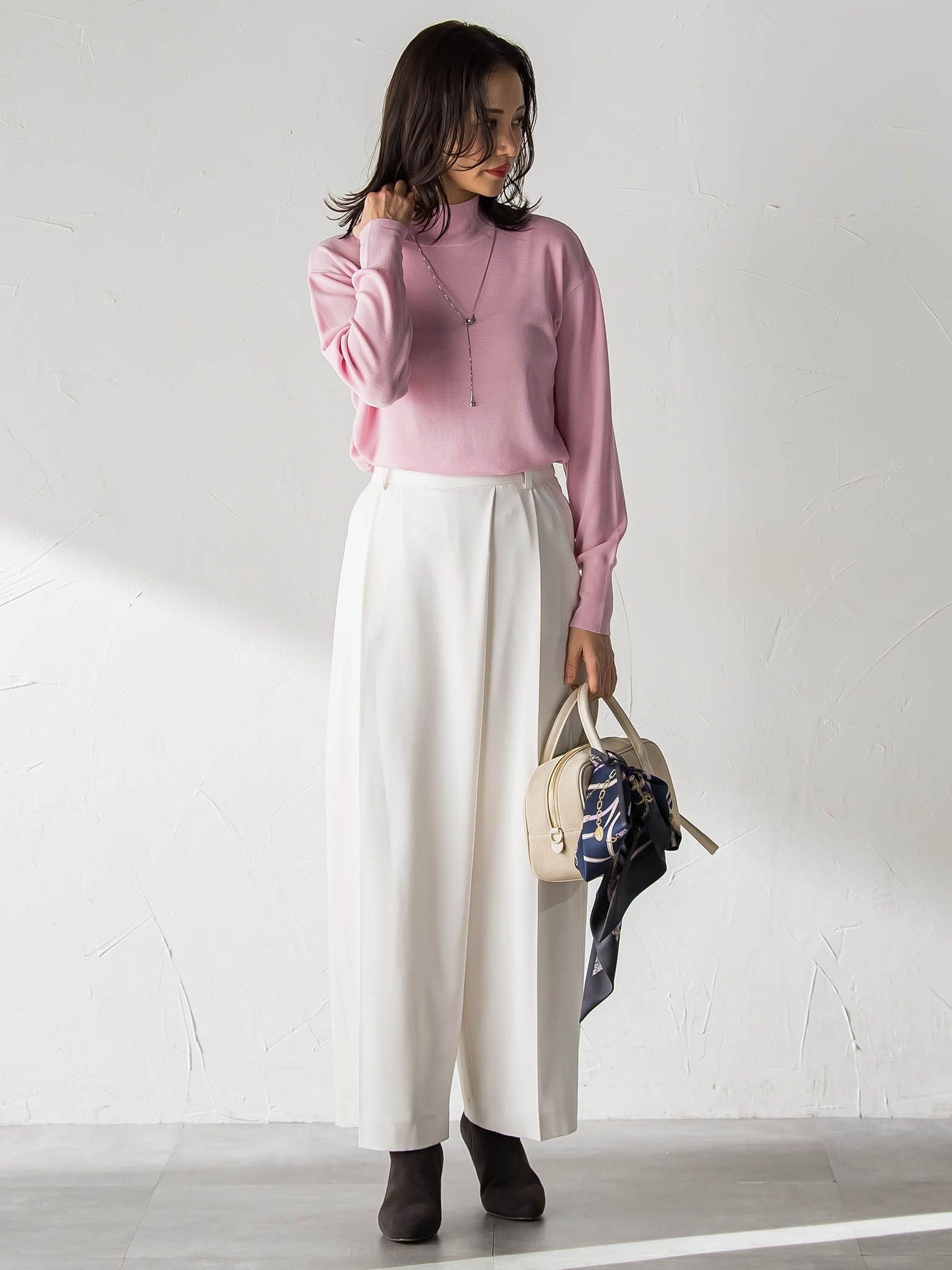 Brisbane ハイネックロングプルオーバー≪11号あり≫