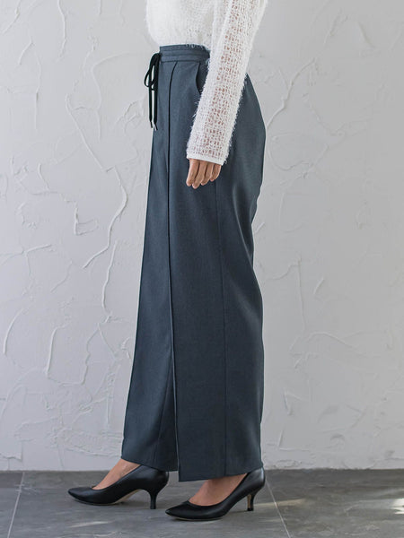 【WEB限定】マルーデデニムワイドパンツ