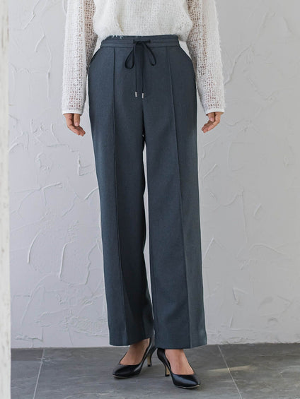 【WEB限定】マルーデデニムワイドパンツ