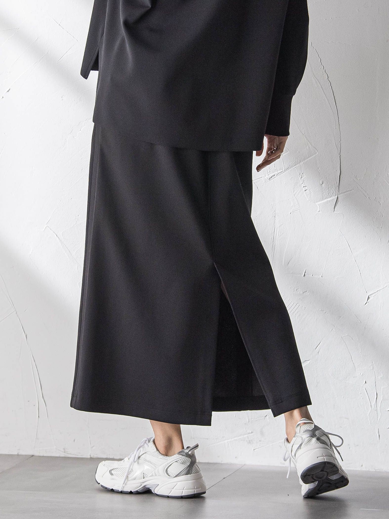 【えらべるSETUP】叶えるIラインスカート≪手洗い可能≫