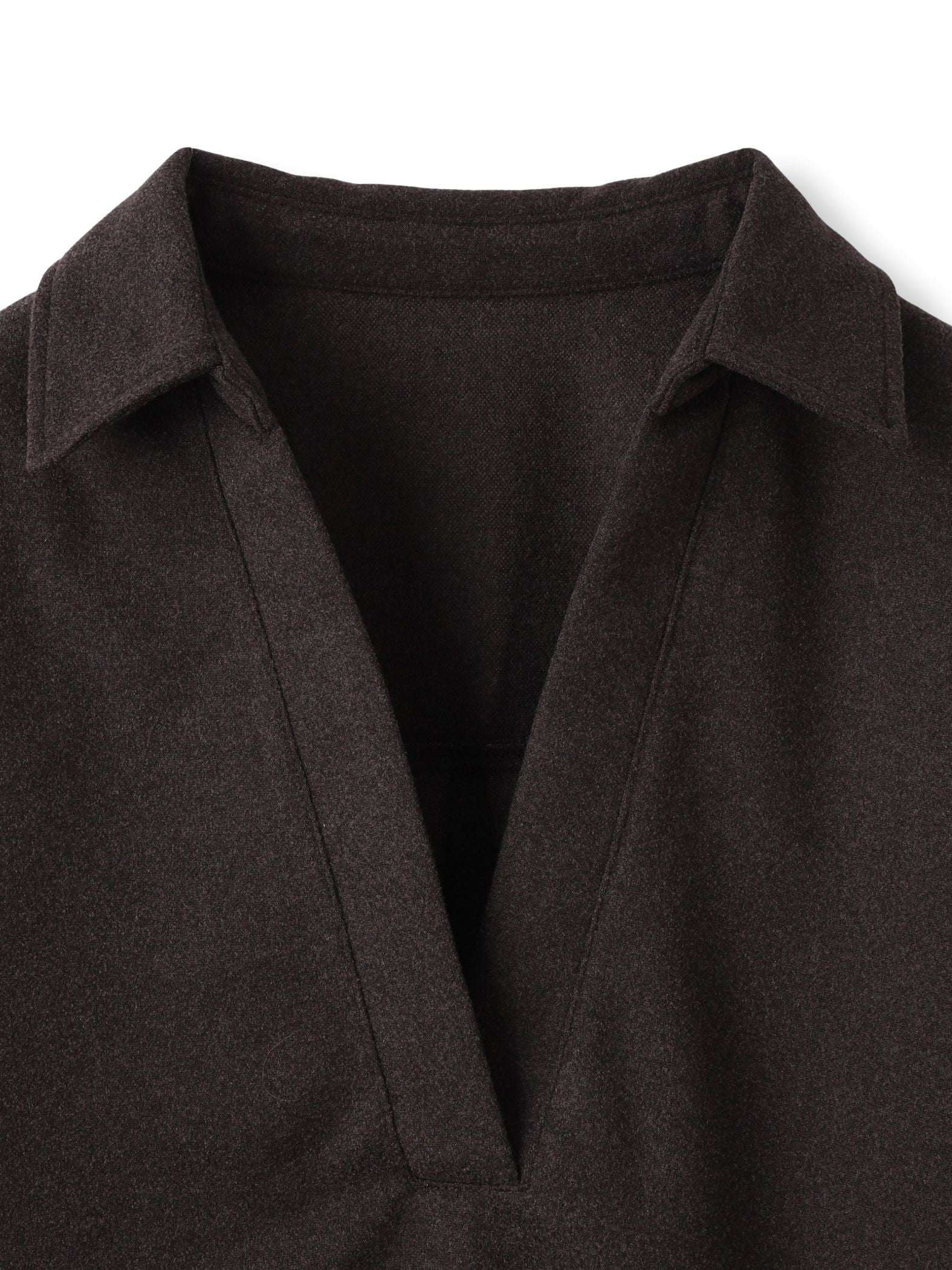 【楽・美・軽】スキッパーブラウス≪手洗い可能≫