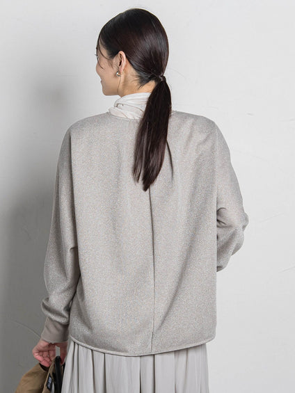 カシミヤシルクシアーラメタートル≪WEB限定カラー/手洗い可能≫