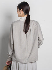 カシミヤシルクシアーラメタートル≪WEB限定カラー/手洗い可能≫