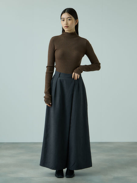 サムホールハイネックニットプルオーバー≪手洗い可能≫