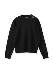 トゥシューズスカーフ付きニット