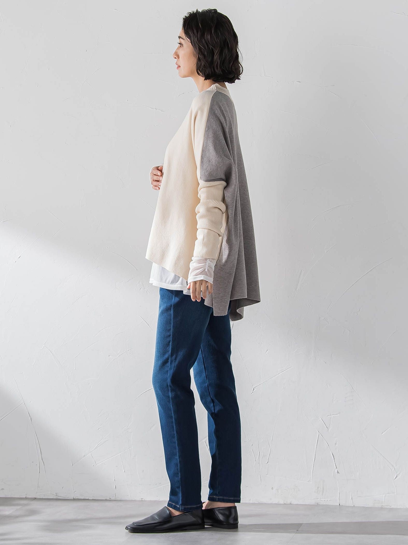 【WEB限定/大きいサイズ】”重ねるだけで格上げ”レイヤードインナー