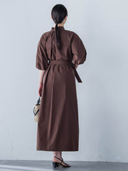 【晴れ軽】撥水UVワンピース≪UV/接触冷感/撥水性/洗濯機で洗える≫