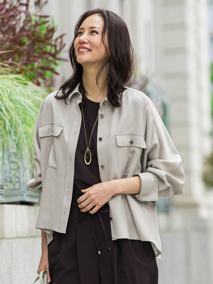 Beauty Denimブラウス≪洗濯機で洗える≫