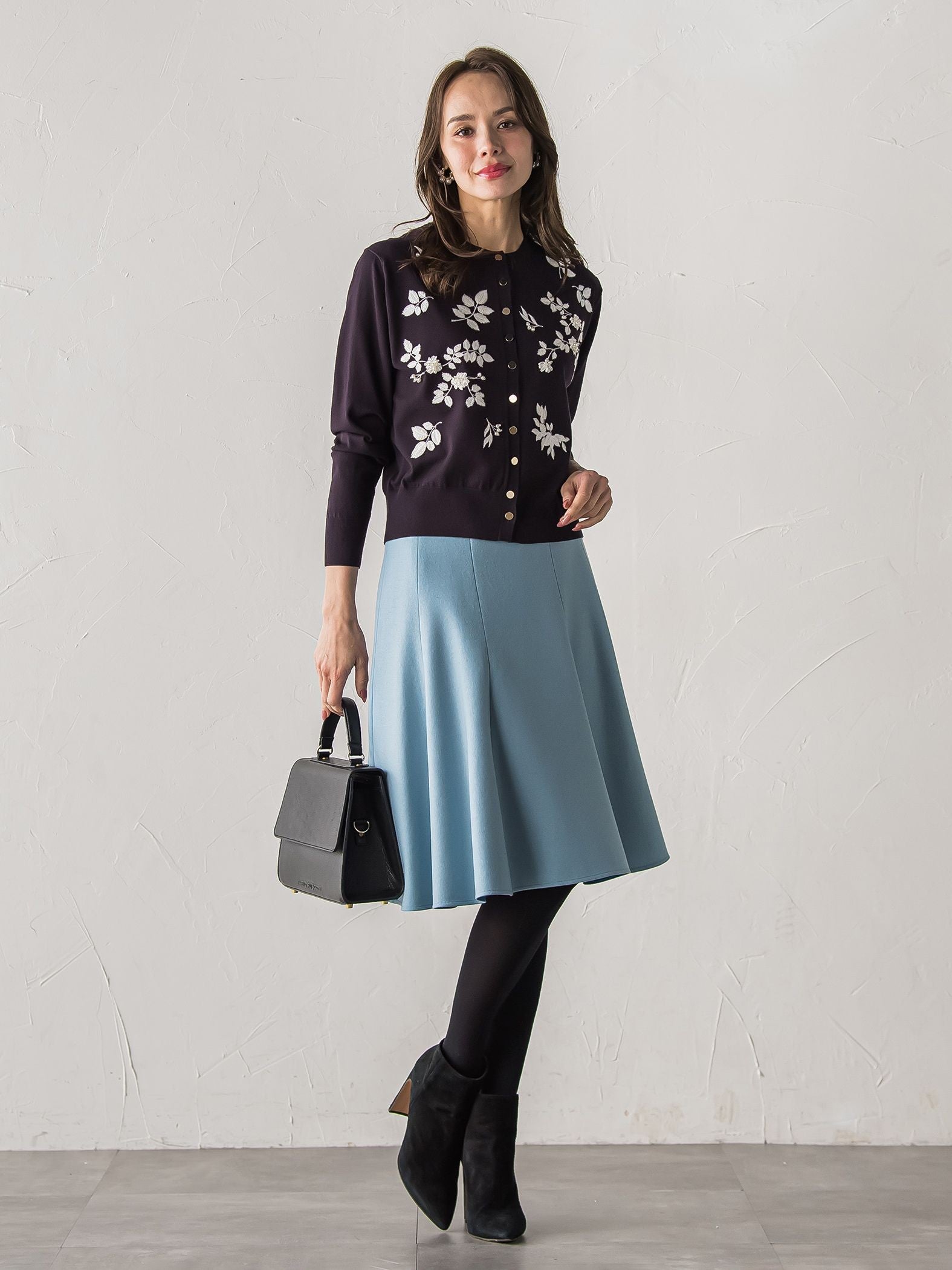 【新色追加】ルミナリー圧縮スムーススカート