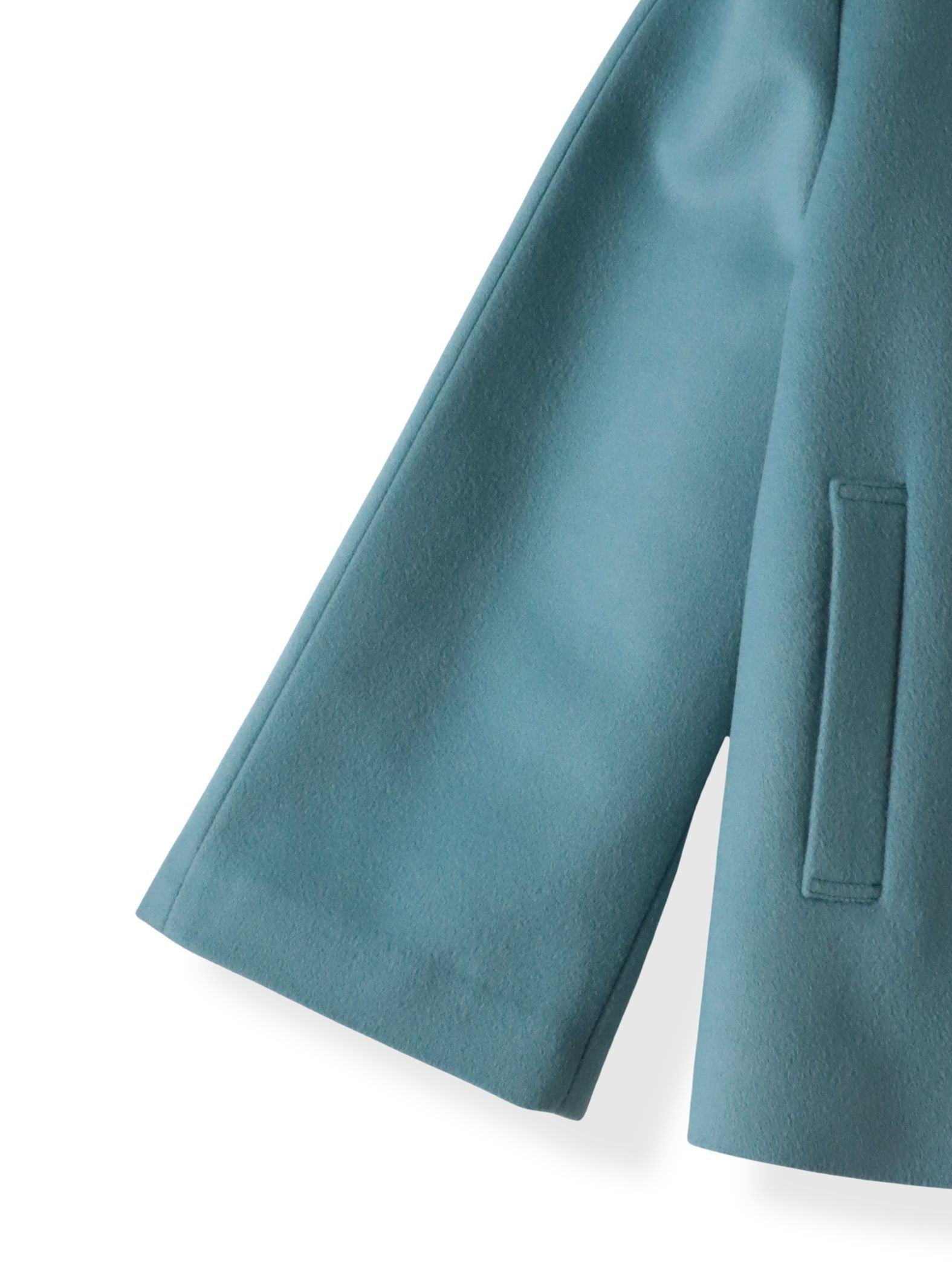 スタンドカラーショートコート