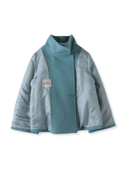 スタンドカラーショートコート