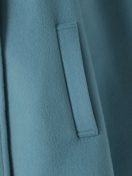 スタンドカラーショートコート