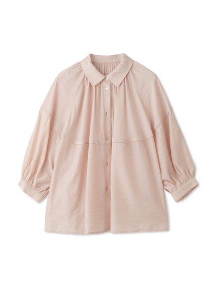 DELAVEサーキュラーコクーンブラウス