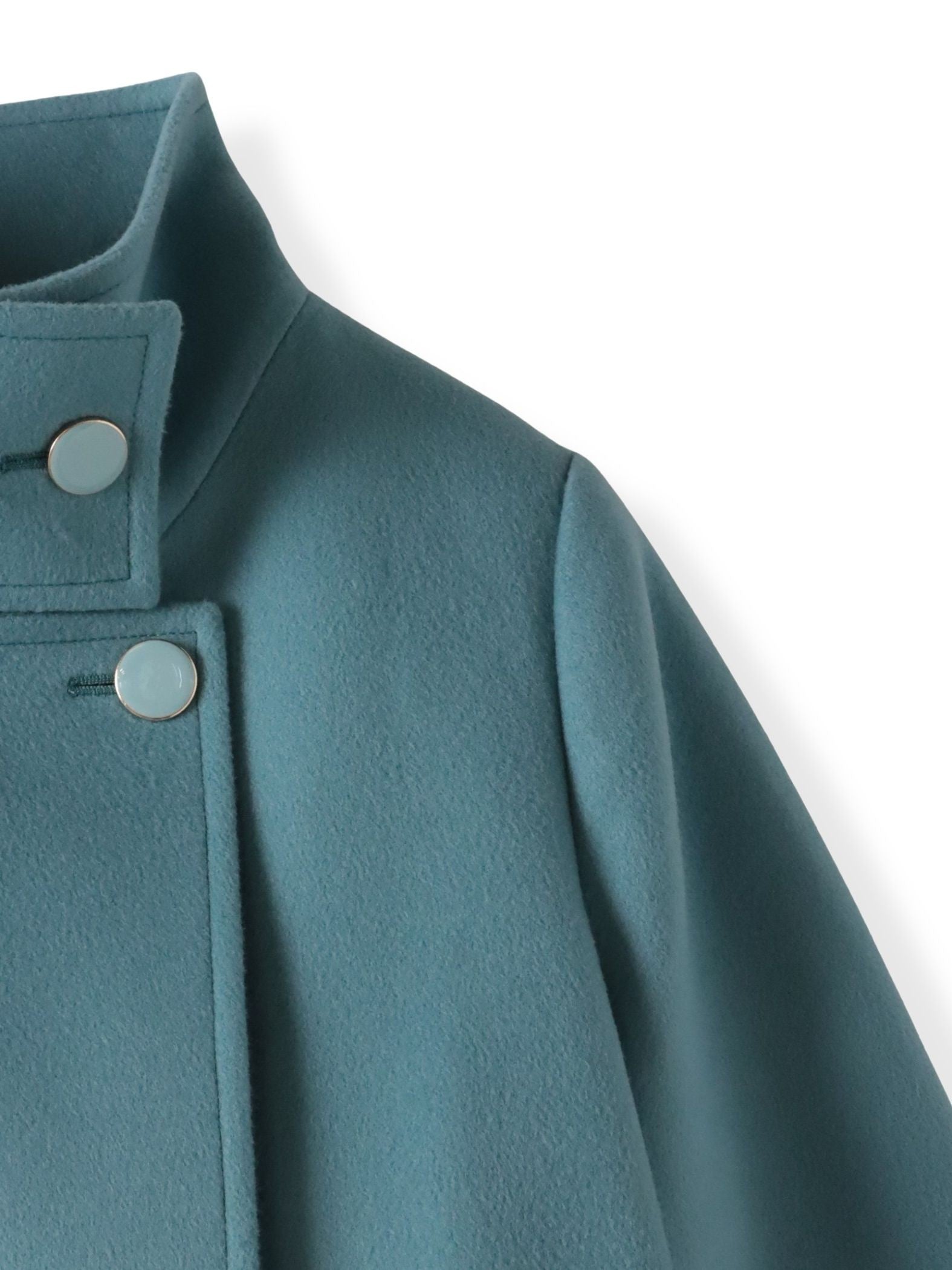 スタンドカラーショートコート