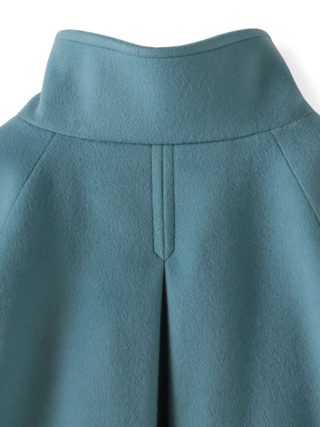 スタンドカラーショートコート