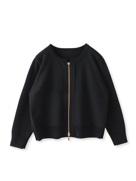FAIRY AIRYジップカーディガン