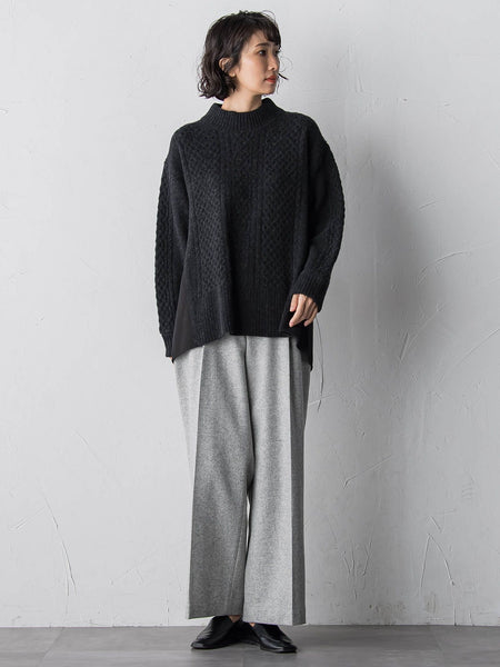 ウールラメシャンブレーパンツ