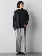 ウールラメシャンブレーパンツ