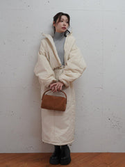 ［SET］Padded Blouson×Skirt Setup≪手洗い可能≫