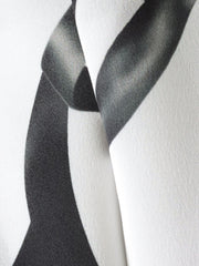 トゥシューズスカーフ付きニット