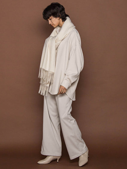 コーデュロイバックタックシャツ≪手洗い可能≫