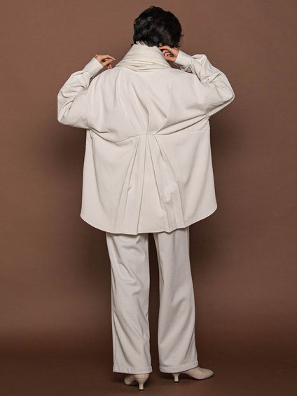 コーデュロイバックタックシャツ≪手洗い可能≫